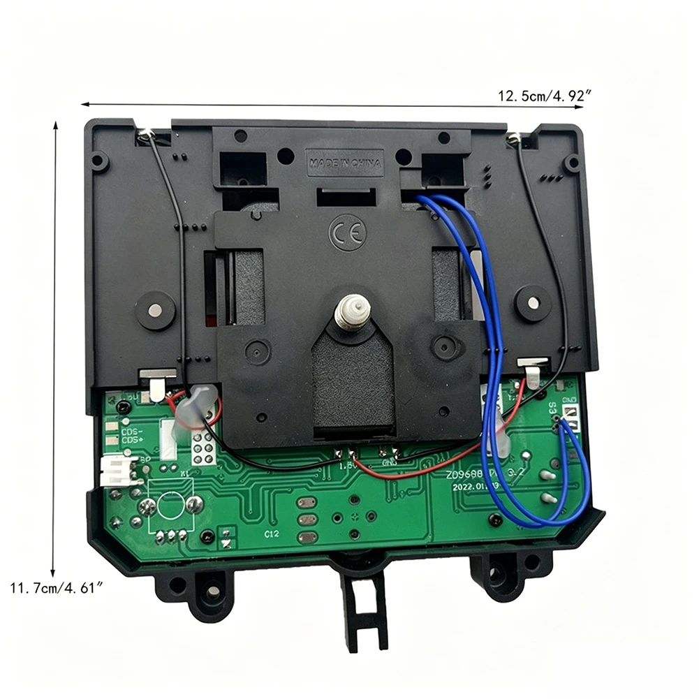 DIY Clock Movement with Quartz Mechanism and Melodic Hourly Chime for Pendulum Clock Refurbishment and Personalization