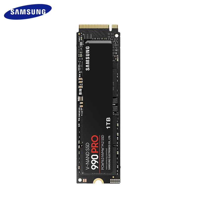 Imagem -03 - Samsung-disco de Estado Sólido Interno Disco Rígido para Desktop e Laptop Nvme m2 Ssd 1tb 990 Pro 2tb 100 Original Pcie Gen 4.0x4