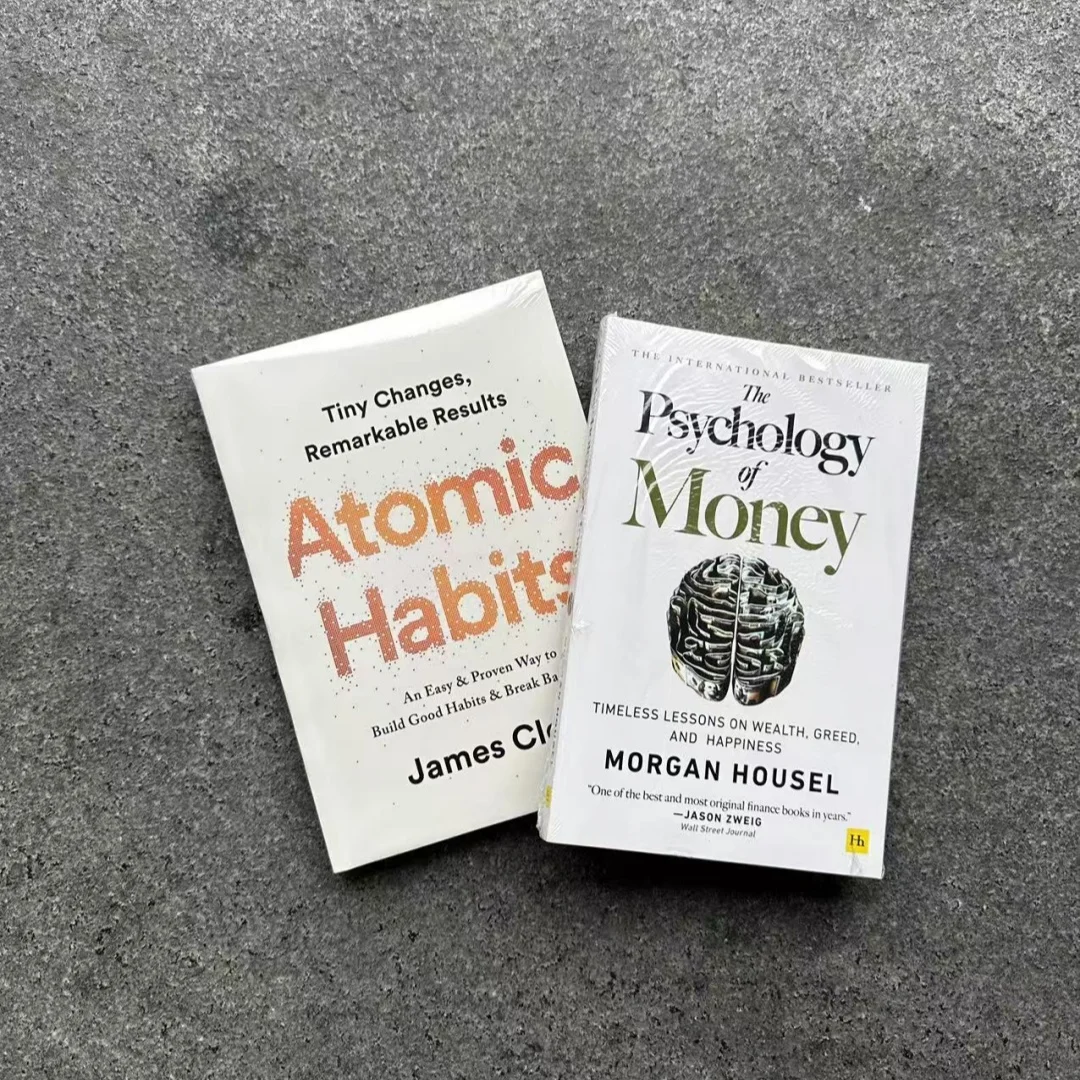 

1Psychology of Money Атомные привычки Два блока Мисливцы Перезаписывают мозг денег и привычки Сила 3 миллиона людей