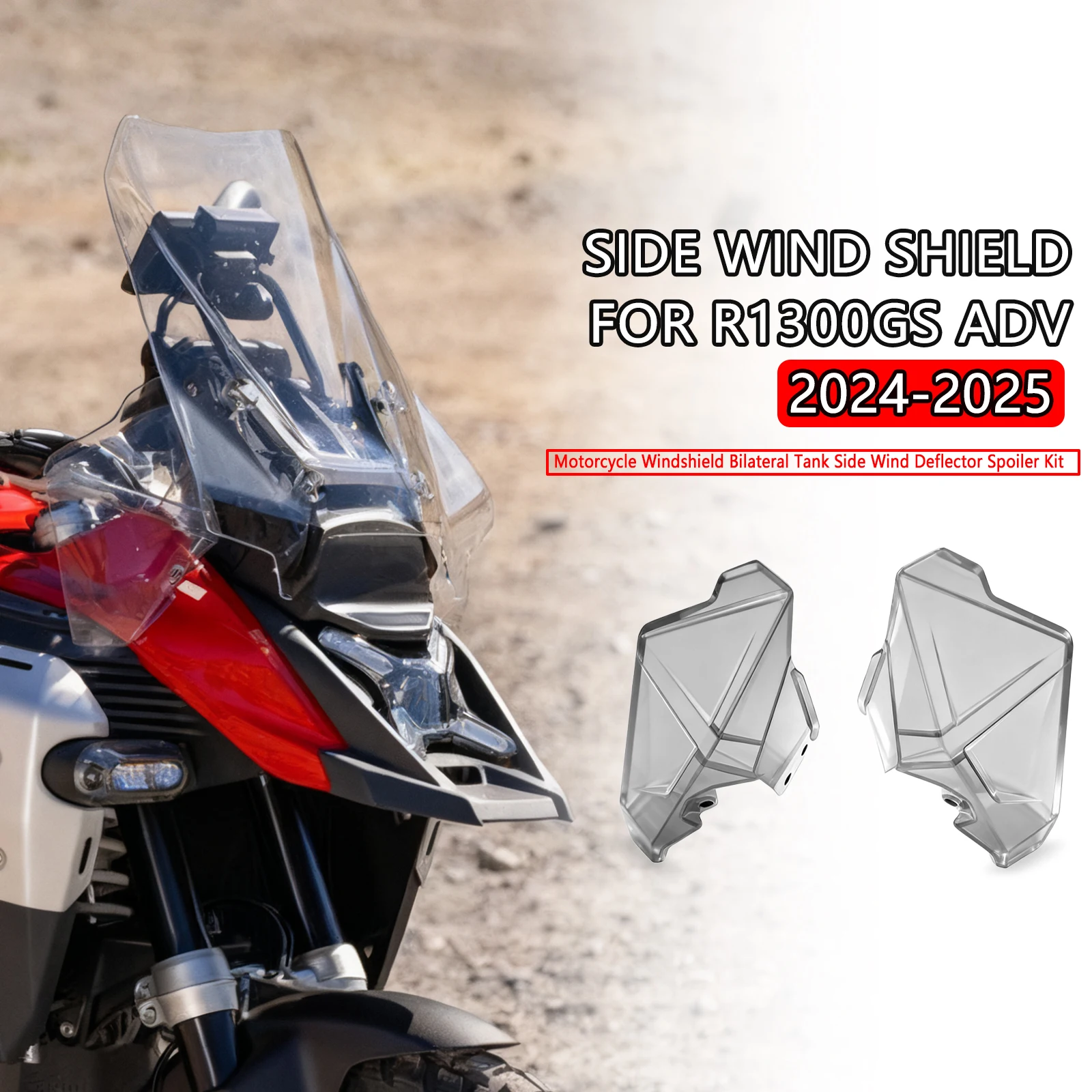 �y�Z�[�����zBMW R1300GS�A�h�x���`���[R 1300 GS ADV 2024 2025�p�V�^�o�C�N�p�E�C���h�V�[���h�����^���N�T�C�h�E�B���h�f�t���N�^�[�X�|�C���[�L�b�g