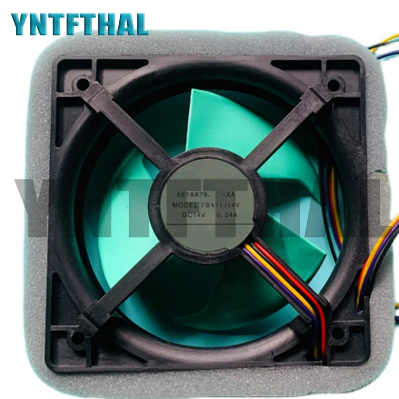 New FBA11J14V DC14V  0.24A Four Lines  Square Cooling Fan