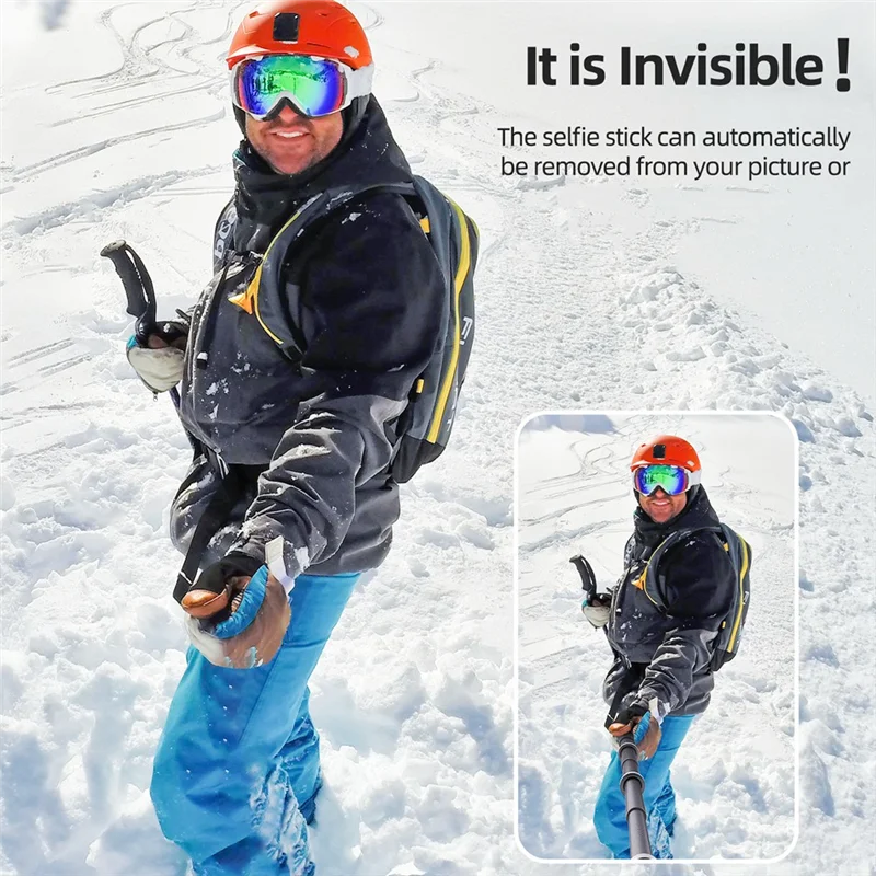 AMAGISN Carbon Fiber Selfie Stick Extendable Selfie Stick Selfie Stick For Gopro