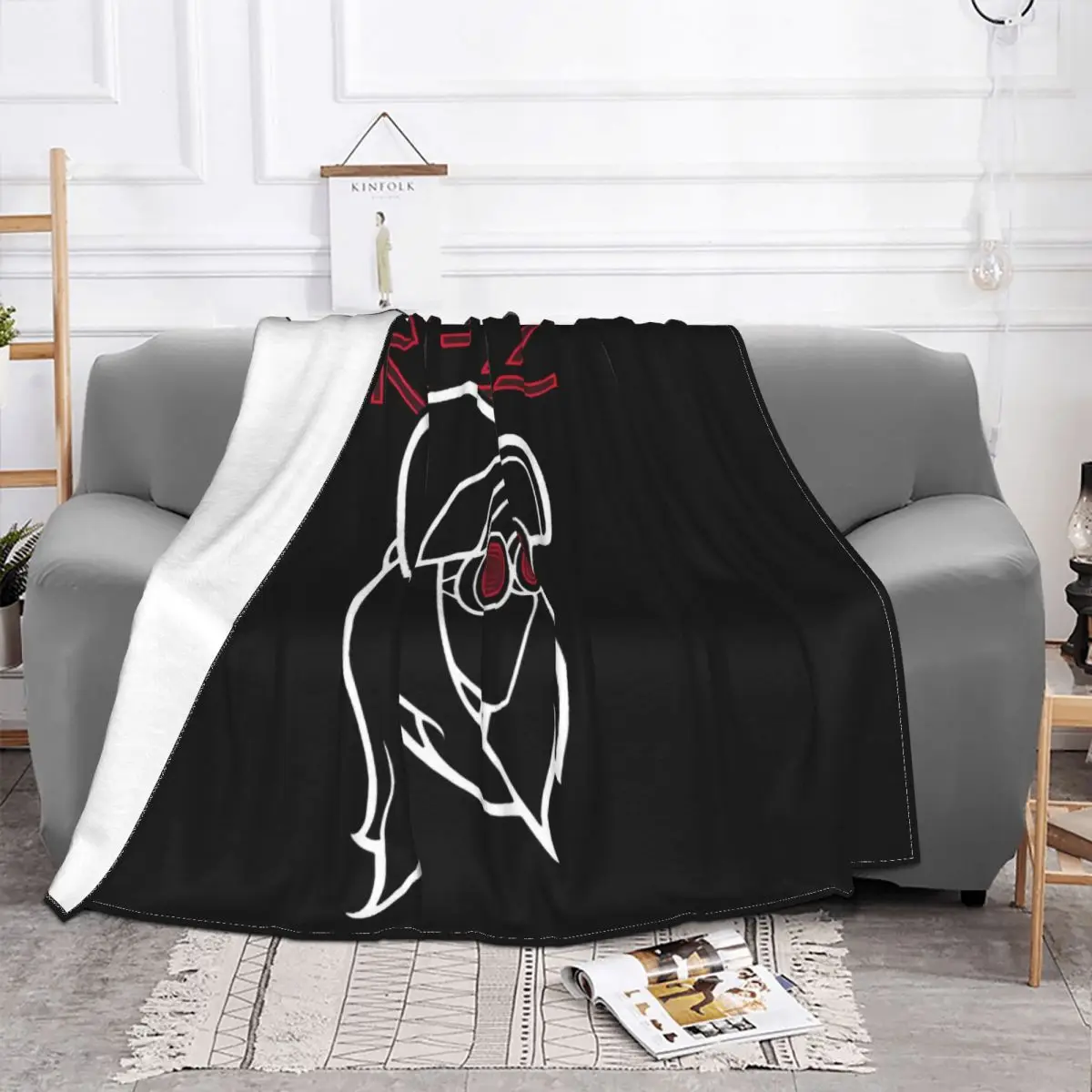 Rezz Tri Blend Essential Anime Blanket Winter Blankets Custom Blanket Personalized Throw Blanket