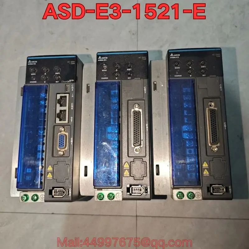 Second-hand ASD-E3-1521-E ASD-E3-1021-L servo drive function test is normal Latest prices for August 2026