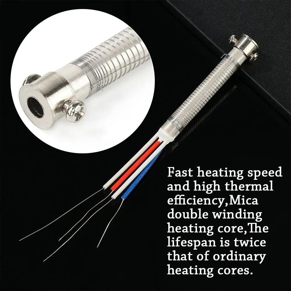 1/2/5pcs NO.905C/905D 4 Wire Adapter Metalworking accessory Weld Equipment Heating Element Soldering Iron Ceramic Heater Core