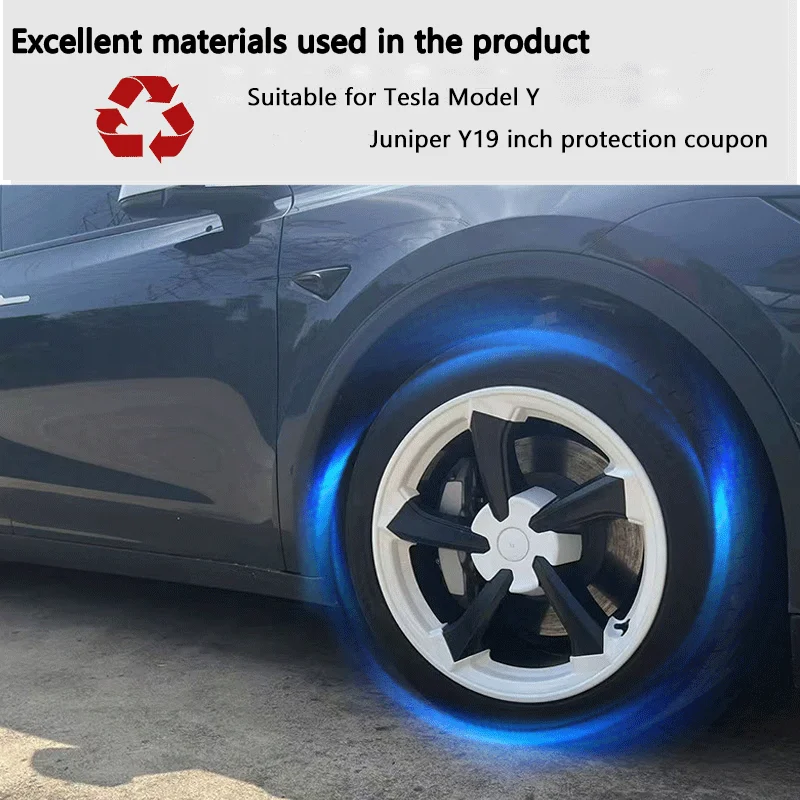 

Suitable for Tesla's Highland Model Y wheel hub cover 19 inch fully wrapped edge protection cover wheel protection ring