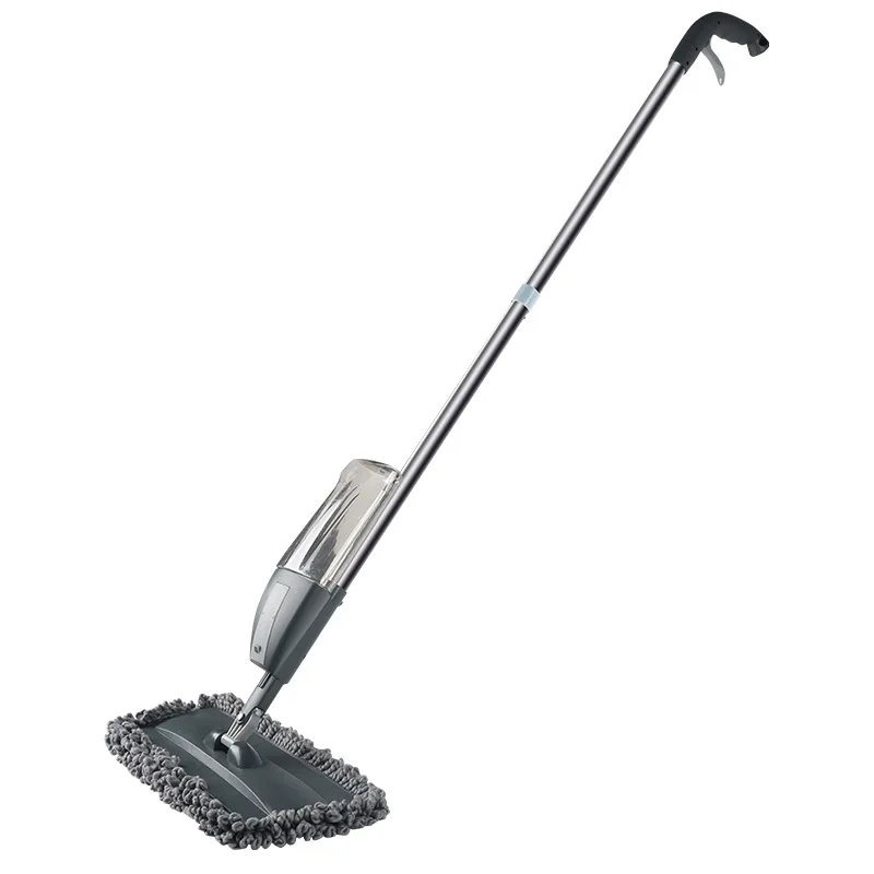 Spray mop, hand-free wet and dry flat mop, spray mop, household lazy wood floor mop