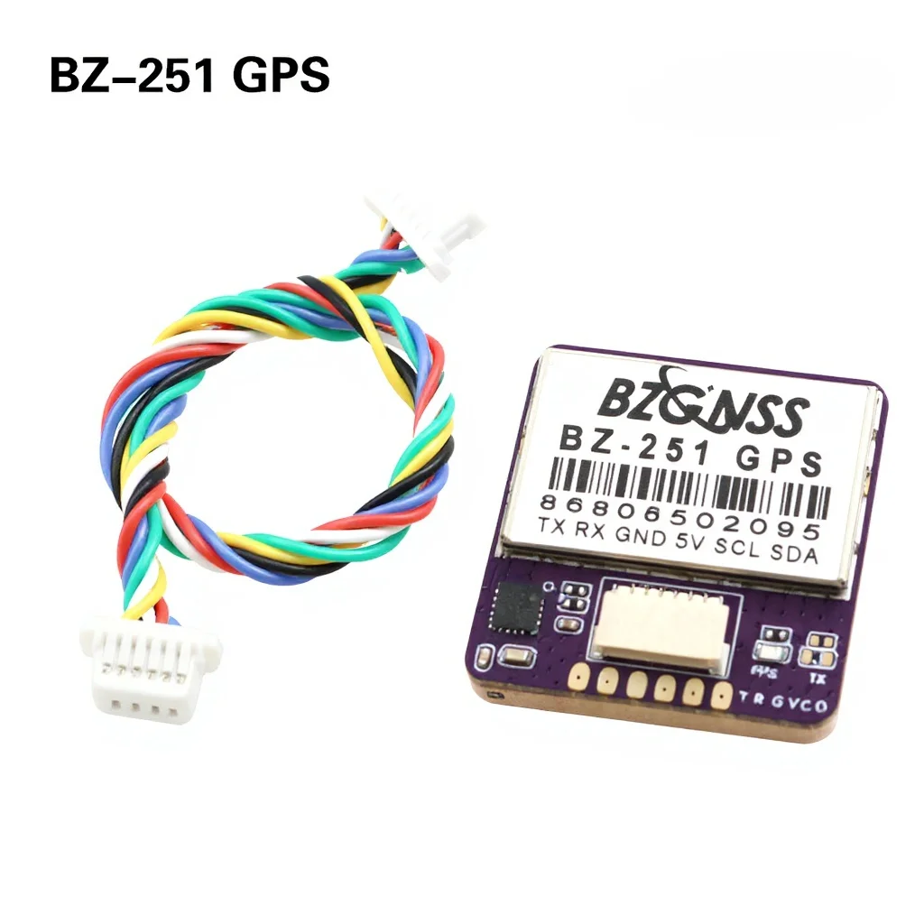 BZGNSS BZ-251/181 F405 F722 Flight Control-Dual GPS（UBLOX+BEIDOU) For Fixed-Wing FPV,Auto Rescue,Long-Range Cross-Country Aircr