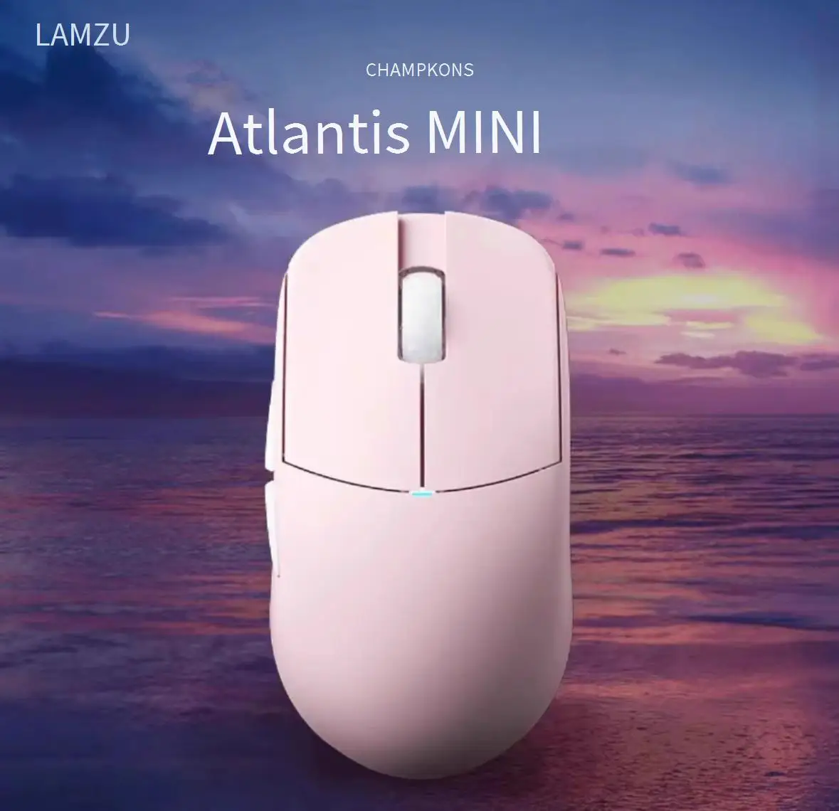 LAMZU Atlantis MINI PRO  Wireless Game Mouse  PAW3950 Ergonomics Lightweight Gaming Mouse Long Battery Life Mice Pc Gamer Gift V