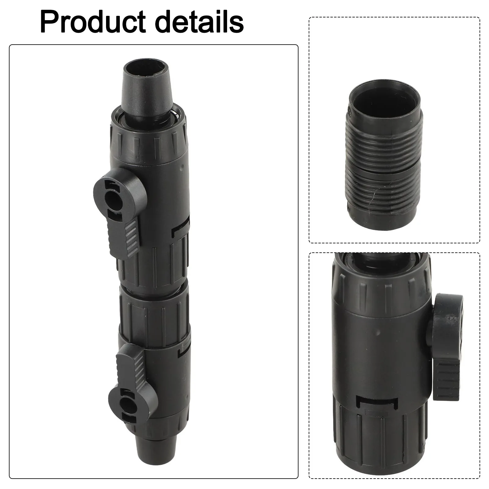 Integrated Shut Off Valve For Hose Hose Flow Valve Safe Water Disconnection Versatile Hose Compatibility Fish Tank Setup