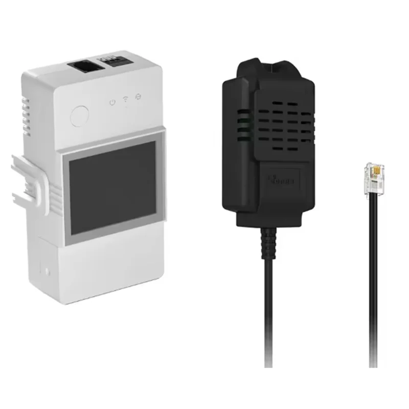 

ABKQ-Smart Контроллер беспроводного переключателя мониторинга влажности для Alexa Smart Switch Датчик влажности