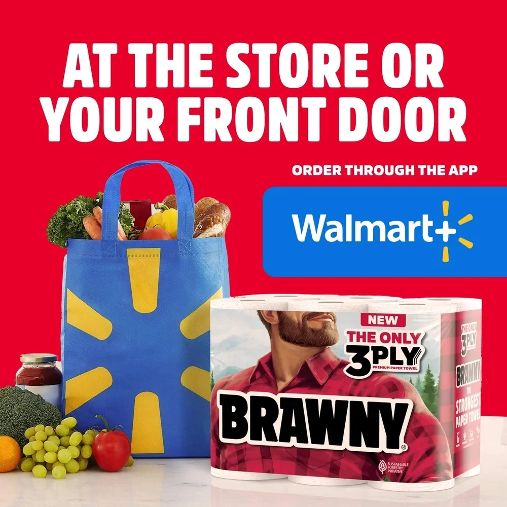 مناشف ورقية مربعة من 3 طبقات مكونة من 3 طبقات و6 لفات مزدوجة ماصة للغاية وقوة متينة وتنظيف مقاس A ومتعددة الاستخدامات وصديقة للبيئة