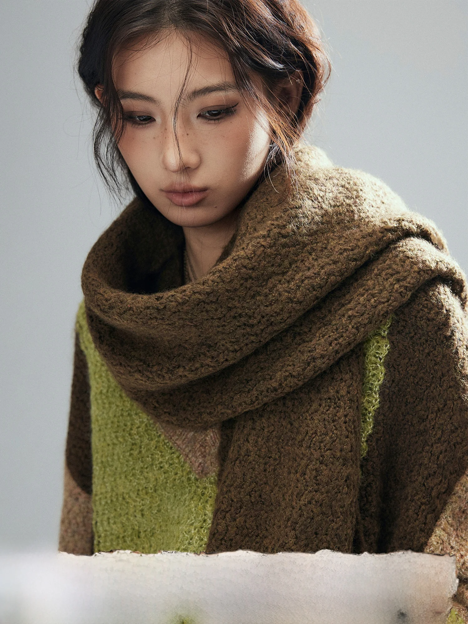 low-pixel-woolen-scarf-autumn-winter-tassel-fringe-long-wrap-oulder-thiened-retro-sle-korean-faion-pure-color-scarf