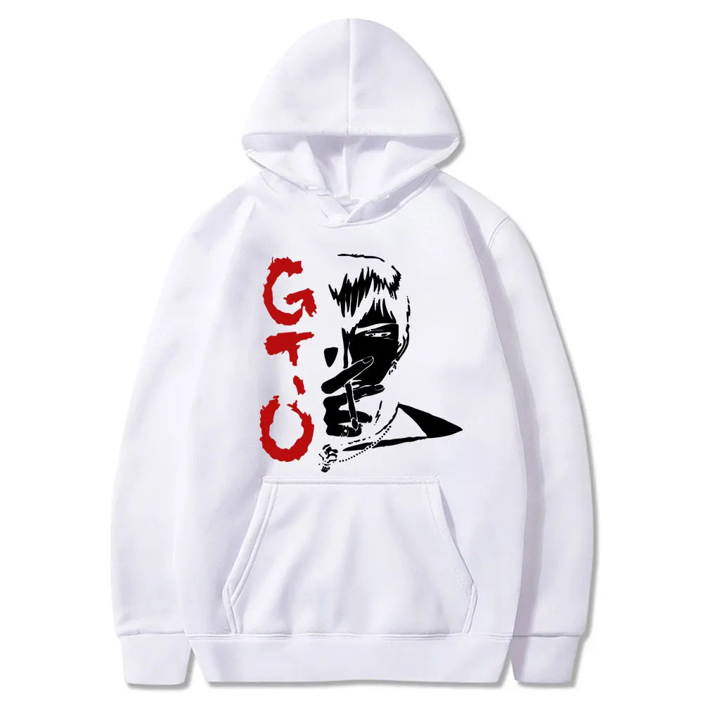 Hot Sale Men Hoodie Funny Anime Great Teacher Onizuka Hoodie Men Harajuku Sweatshirt Autumn GTO Manga Cosplay costume Hip Hop