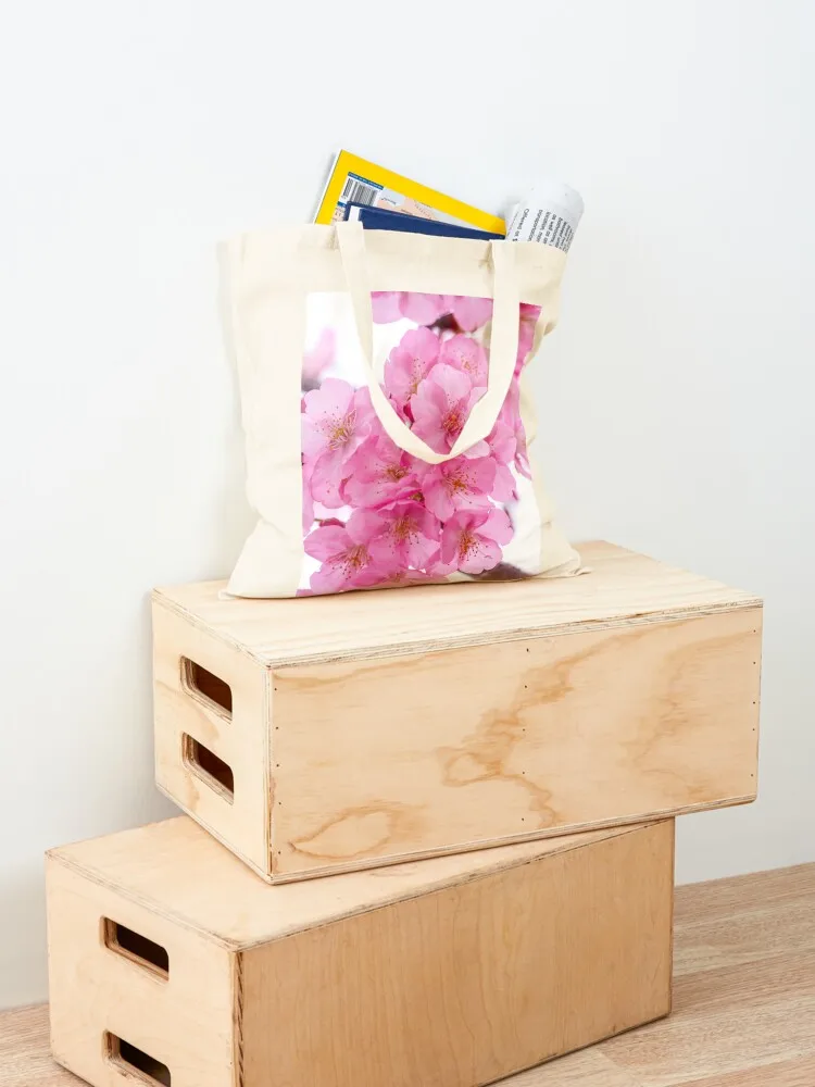 sakura flower cherry blossom Tote Bag Women's shopping bag Canvas bag tote screen Large bags for women