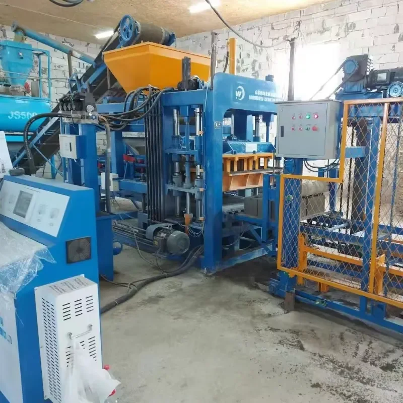 QT6/8/10-15 Mold Making Building Machine Manufacturer for Sale Automatic Brick Hollow Concrete Cement Block Making Machine