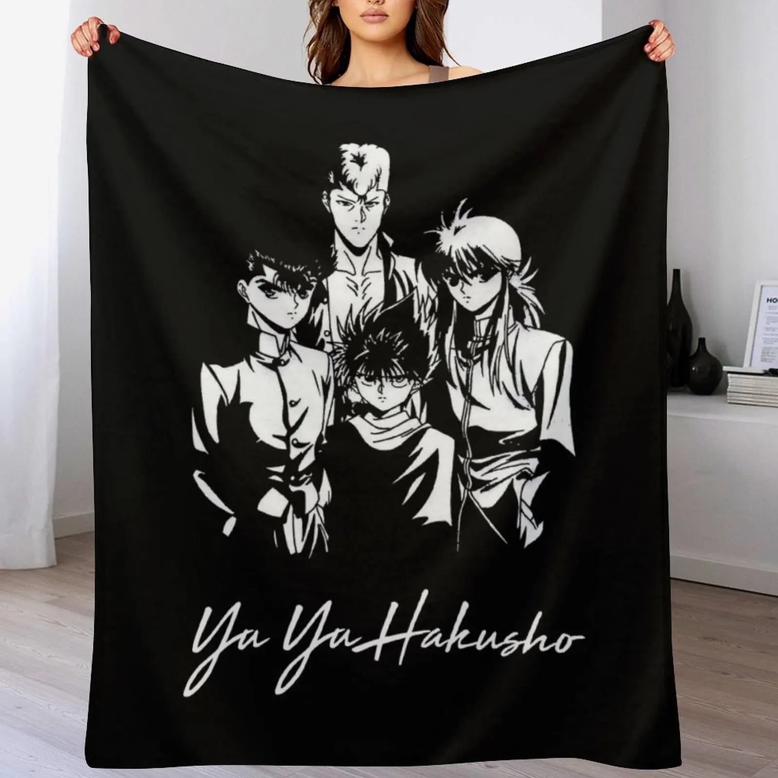 

Haku Group Throw Blanket blankets ands Plaid on the sofa wednesday Luxury St Blankets