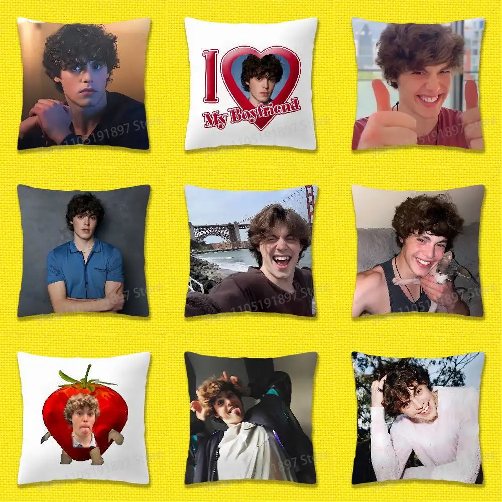 J-Jack Champion American Actor Throw Pillow Case For 30cm 40cm 45*45cm 50cm 55cm Square Sofa Pillowcase Shell