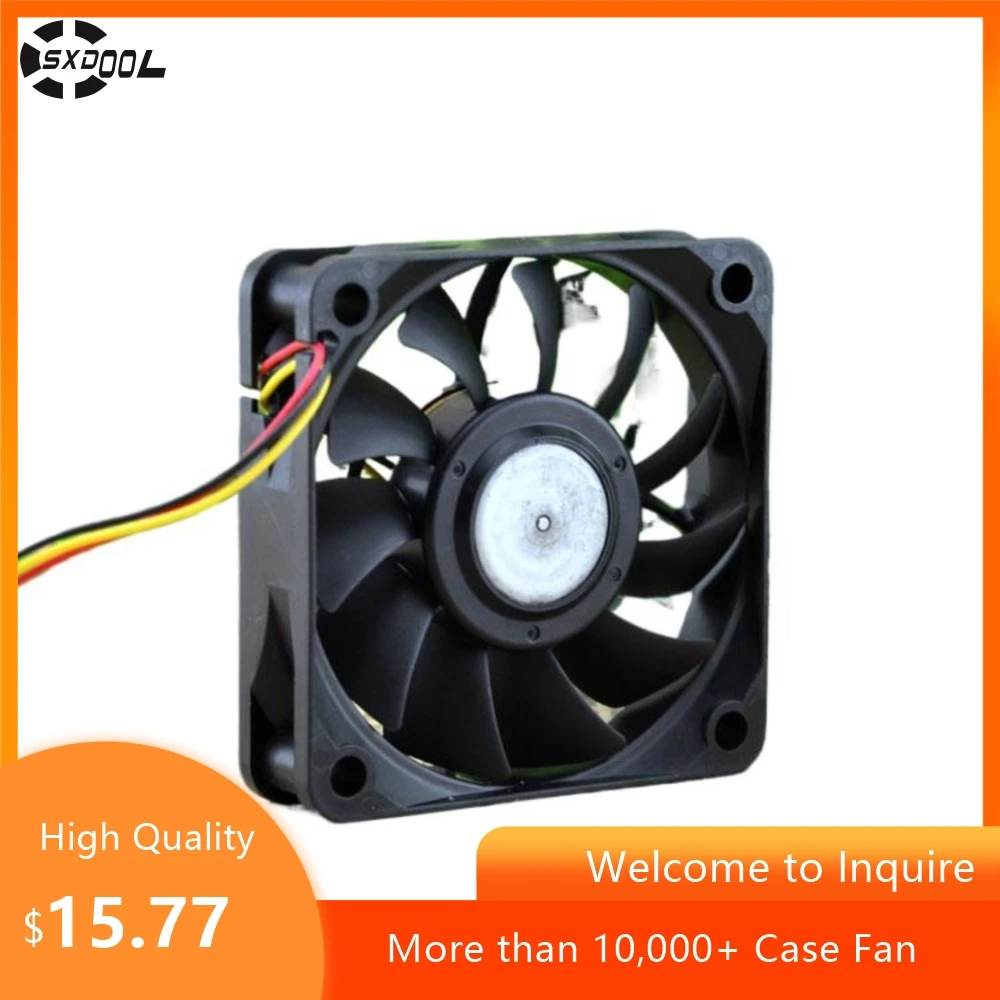 

60mm Cooling Fan 6cm 6015 12V U60R12MGAB-53J33 Wire