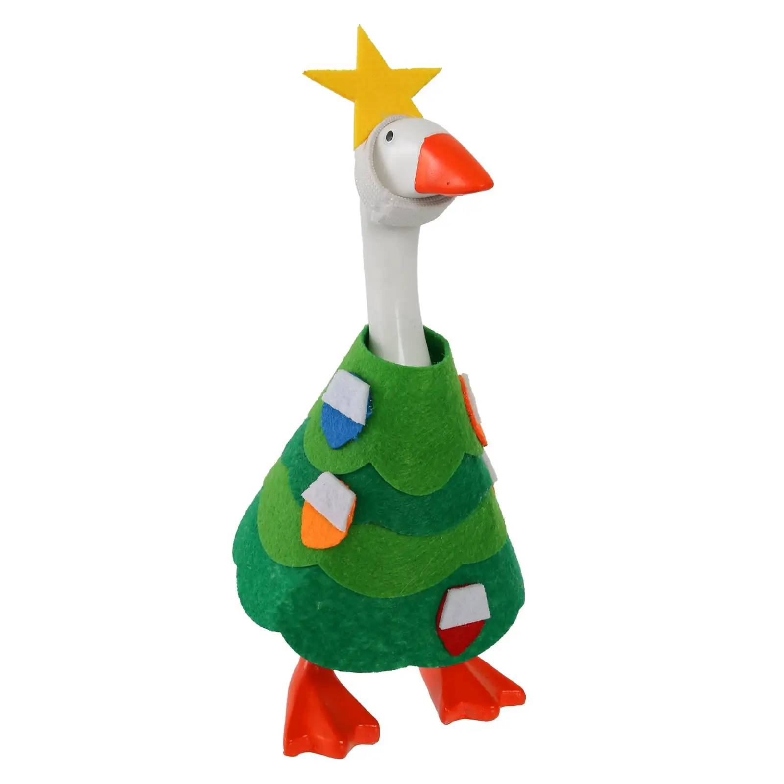 Mini Desk Goose Outfit Small Statue Clothing for Bedroom Table Centerpiece