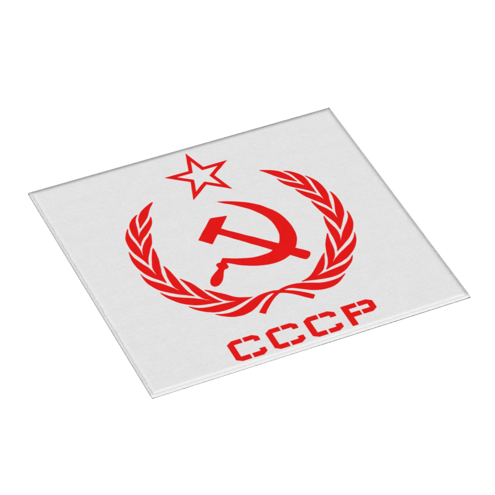 Drying Mat For Kitchen Russian USSR Soviet Union Hammer and Sickle CCCP Barware Tableware Washable Kitchen Sink Drying Pad