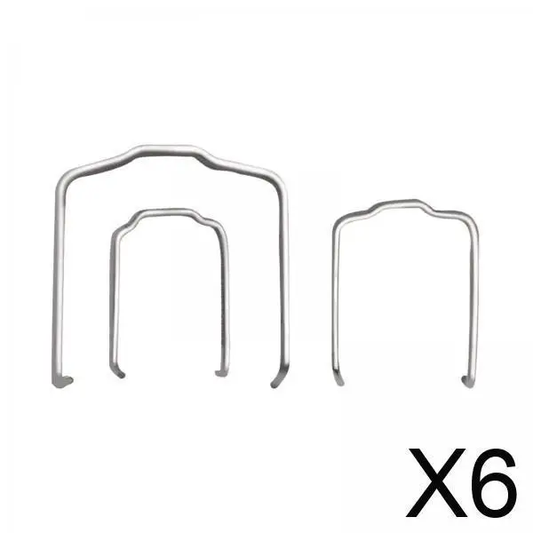 

Metal Horse Shoe Radiator Hose Clips Replacement Spring Set for BMW 745li 740il E46 M3 540i X5