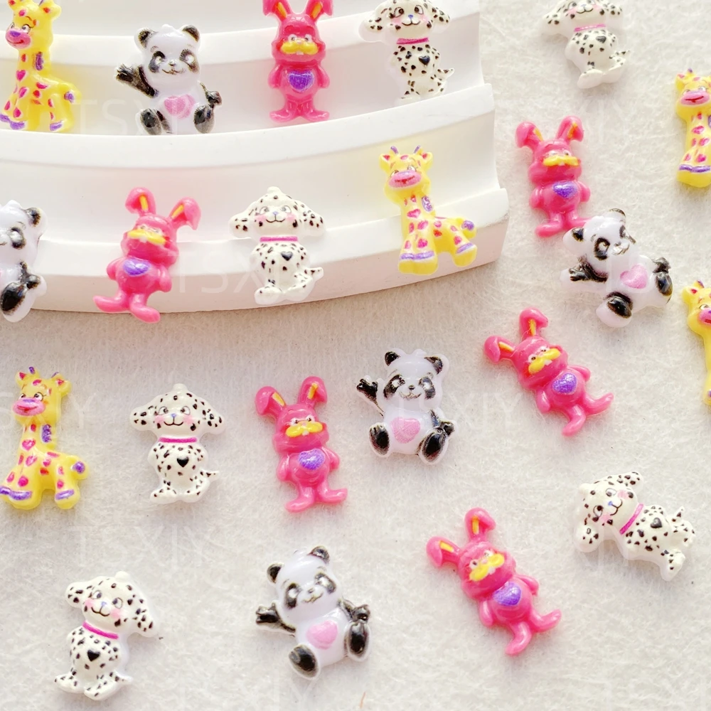 50pcs Mini dessin animé coloré - Nail Art Wedding avis et prix