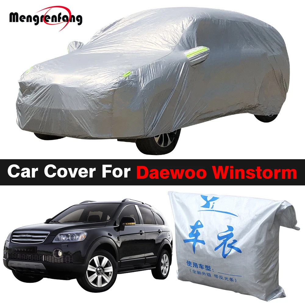 

Full Car Cover For Pontiac Winstorm SUV Outdoor Indoor Sun Shade Anti-UV Snow Rain Dust Protect Cover Windproof