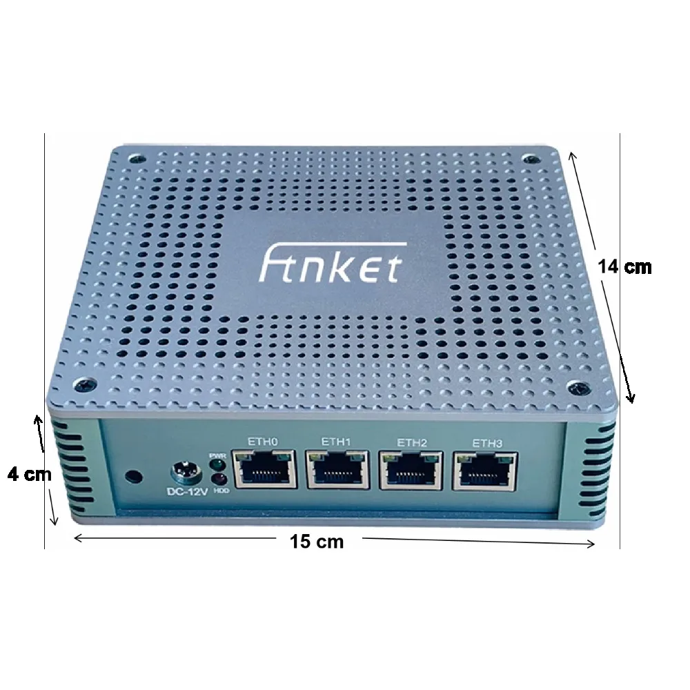 Процессор Intel N5105, безвентиляторный мини-роутер, 2,5G 4 * lntel I226,NVMe DDR4,PfSense маршрутизатор OPNsense брандмауэр VPN сервер