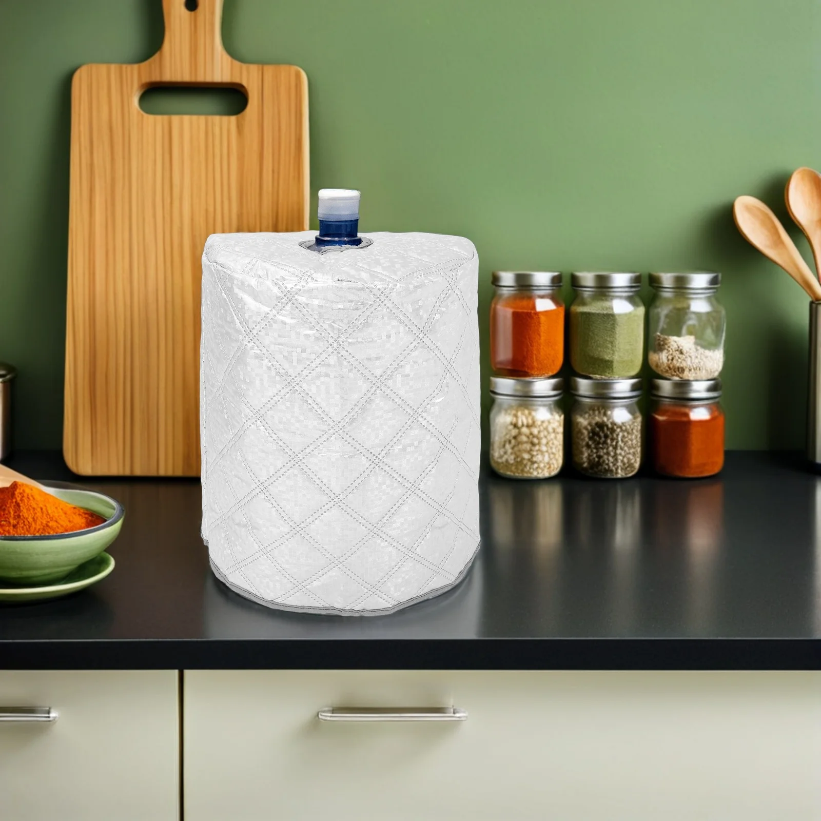 

Water Bucket Protection Cover For 5 Gallon Jug Dustproof Wear-Resistant Sleeve For Home Office Outdoor Use Kitchen Storage