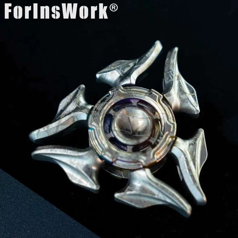 لعبة ميدوسا 2.0 فيدجيت سبينر 3 طبقات يدوية عصرية لتخفيف التوتر EDC #5