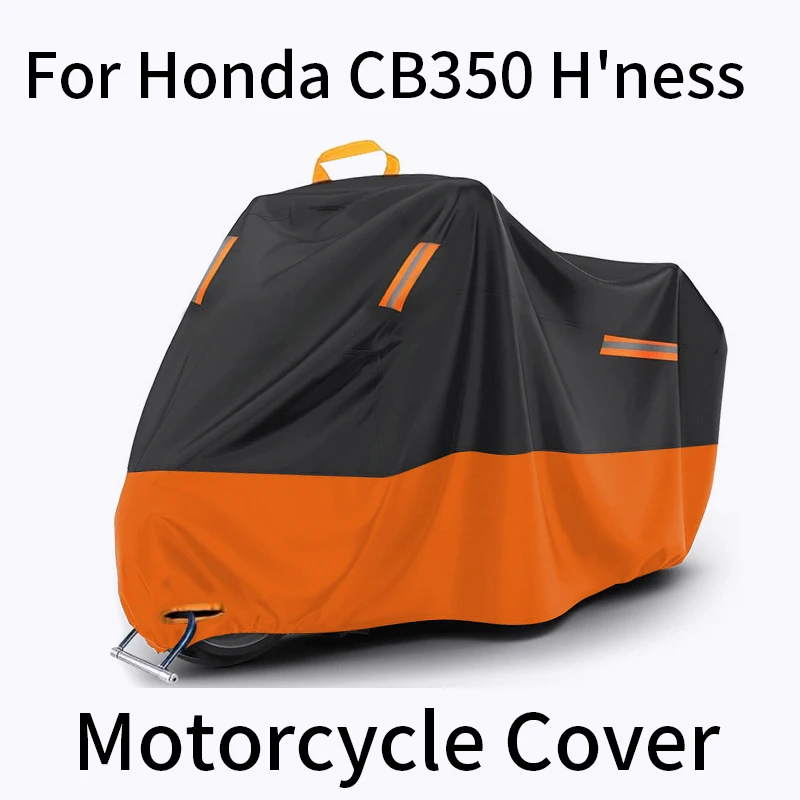 For Honda CB350 H'ness Motorcycle Waterproof Outdoor Cover All Weather Protection UV Rain Dust Resistant Heavy Duty Oxford
