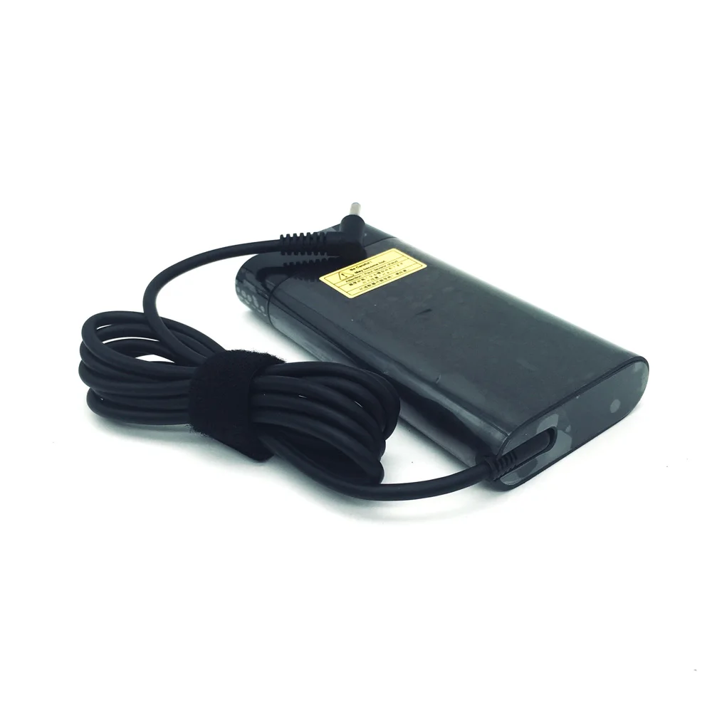 Adaptador de CA delgado genuino de 19,5 V 7.7A 150W para HP OMEN 15 17 Laptop Zbook 15 G3 TPN-CA11 TPN-DA09 Cable de alimentación del cargador del ordenador portátil