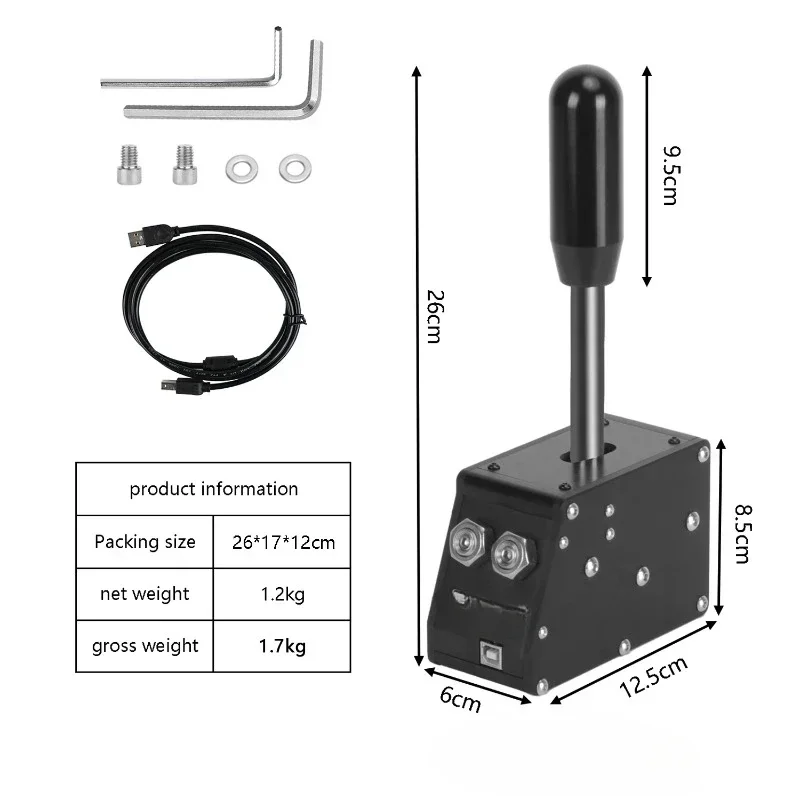 PC Racing Game Sequential Shifter Gearshift SIM For G27 G29 G25 G920 For Thrustmaster T300RS/GT For ETS2 PC Racing Game