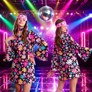 6 best sales فساتين الستينيات والسبعينيات - №2