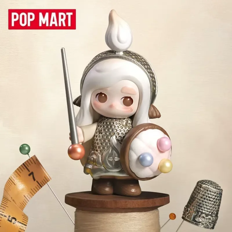 POP MART CHAKA Stitch By Stitch Serie Original Blind Box Überraschungsbox Spielzeugfigur Niedliche Anime-Figur für den Schreibtisch