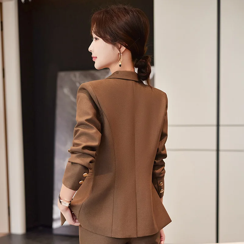 Red Suit Women's Spring and Autumn2024New High-Grade Temperament Office Wear Small Annual Meeting Suit Jacket