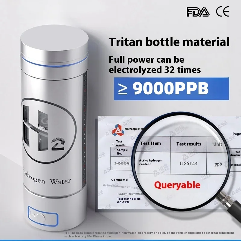 Портативный перезаряжаемый генератор водородной воды 9000ppb, бутылка с питанием от USB SPE PEM, технология для домашнего использования, автомобильный уличный настольный компьютер Портативный перезаряжаемый генератор водородной воды 9000ppb, бутылка с питанием от USB SPE PEM, технология для домашнего использования, автомобильный уличный настольный компьютер