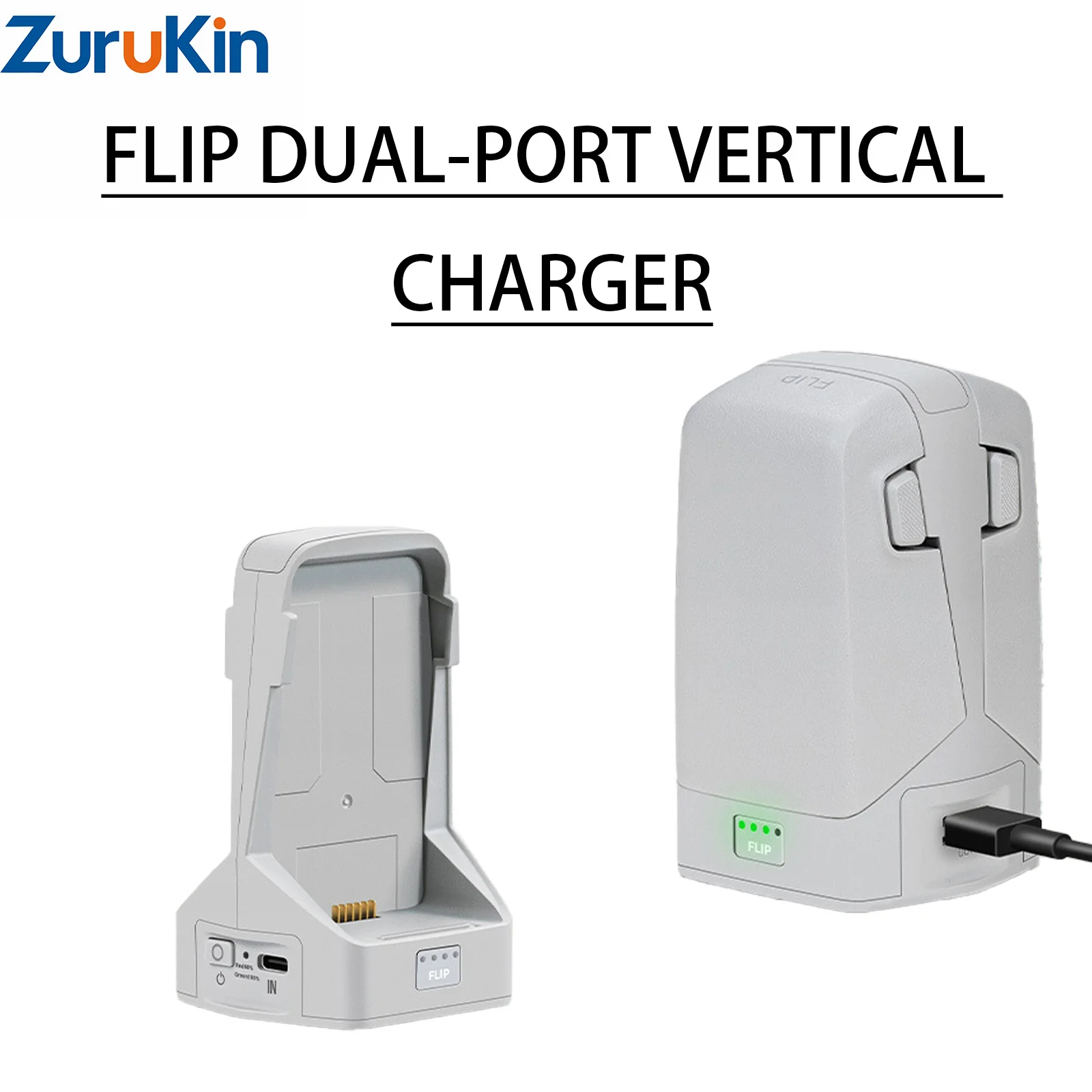 Fast Battery Charger for DJI Flip 2-Way PD 45W Charging Hub with Storage Mode Power Bank Function DJI Flip Drone Accessories Kit