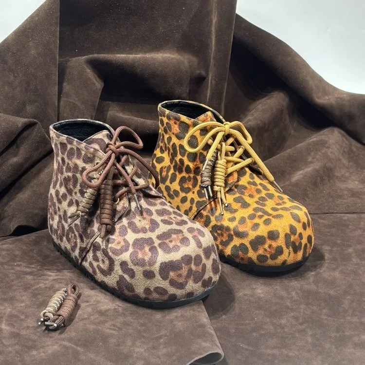 أحذية كبيرة ريترو جديدة لعام 2025 أحذية نسائية متعددة الاستخدامات #1