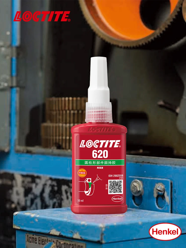 Henkel Loctite 620 Klej cylindryczny o wysokiej wytrzymałości Klej do łożysk cylindrycznych Mocowanie Uszczelnianie