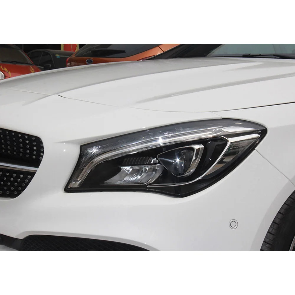 Front Lamp Shade Headlight Mask Shell For Mercedes-Benz 2016-2019 CLA W117 Transparent Cover Lens Replace The Original Lampshade - view 6