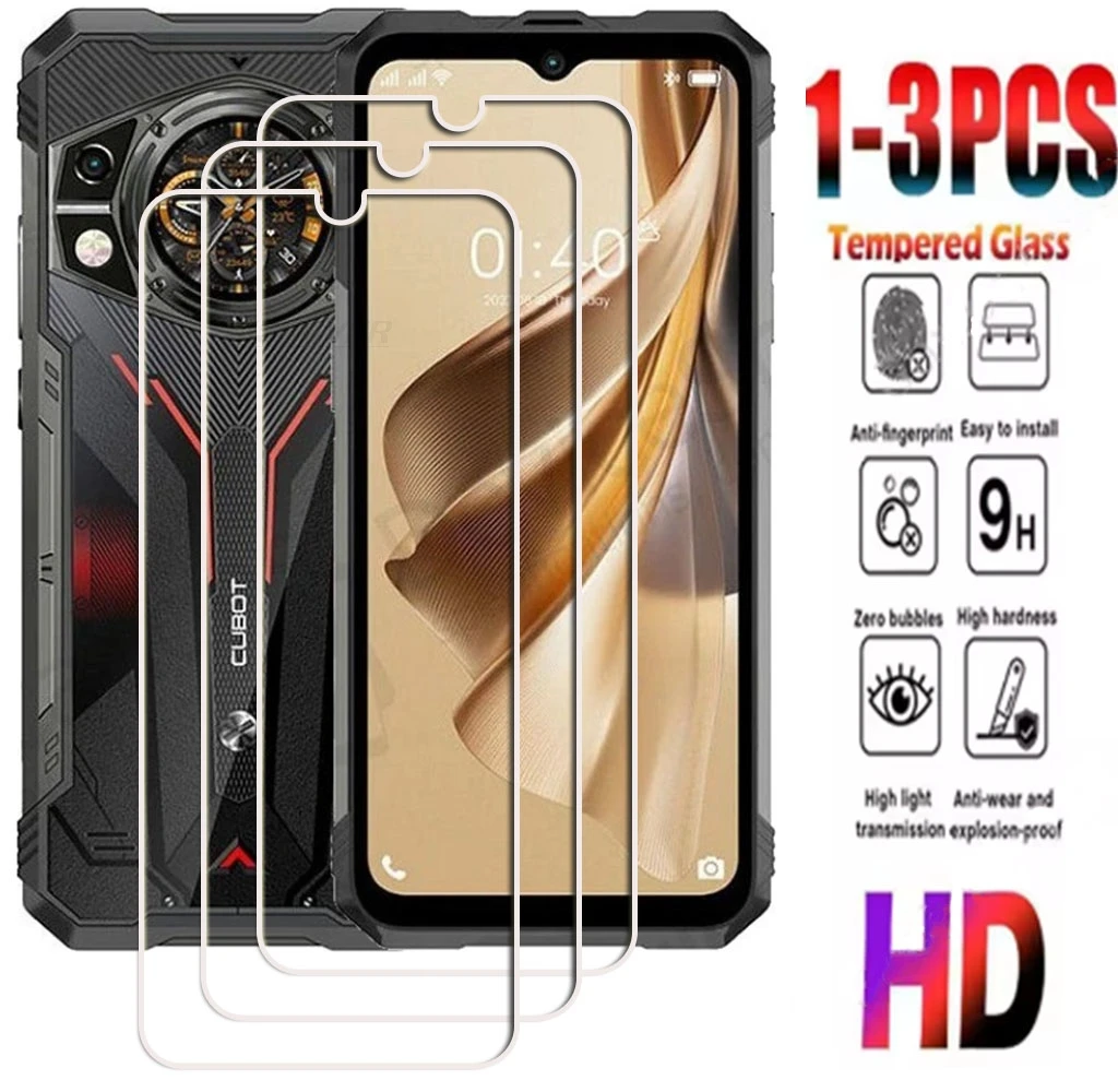 1-3PCS 9H HD Tempered Glass  For Cubot KingKong AX 6.58" King Kong KingKong 9 Screen Protector Cover Film