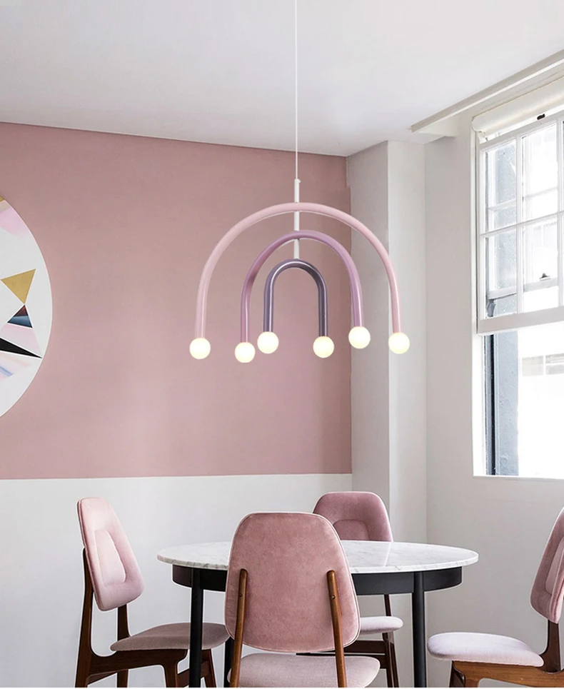 Beautiful Rainbow E14 Bulb Home Pendant