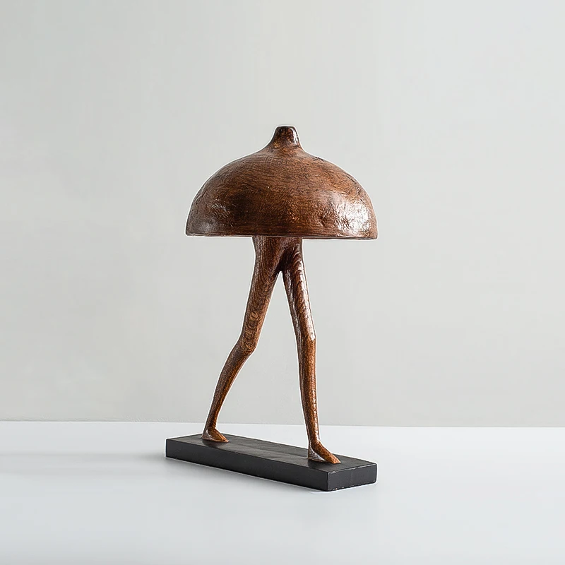 Moderne, minimalistische, kreative Pilzkunst, Schmuck, Nische, Heimmodell, Raumverkaufsabteilung, weiche Dekoration, High-End-Ornament