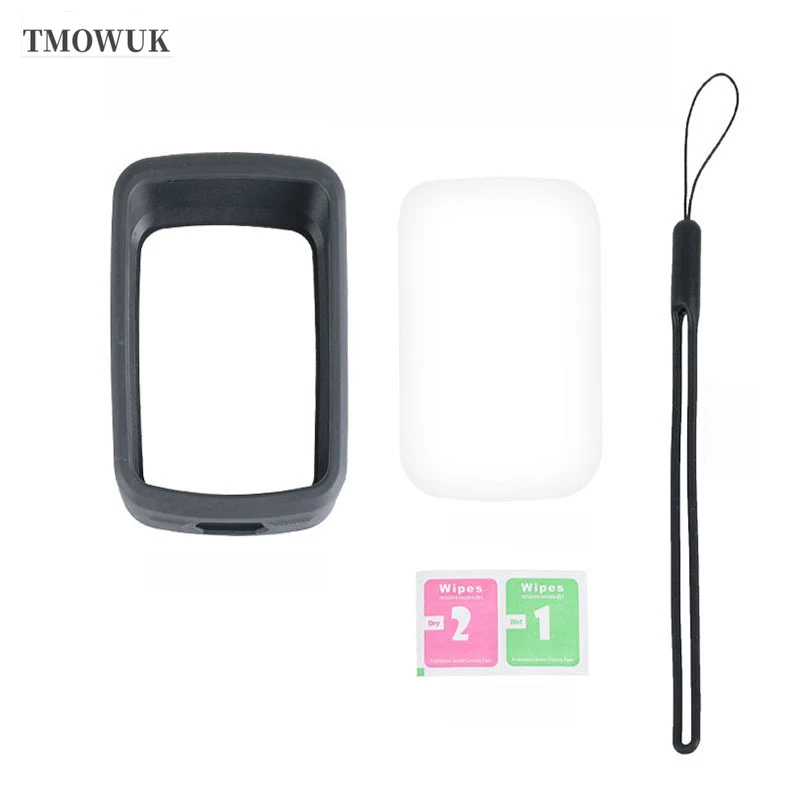 

For Magene C606 C 606 Silicone Protective Cover Bicycle Computer Screen Film Protective Case Anti-fall Scratch Resistant