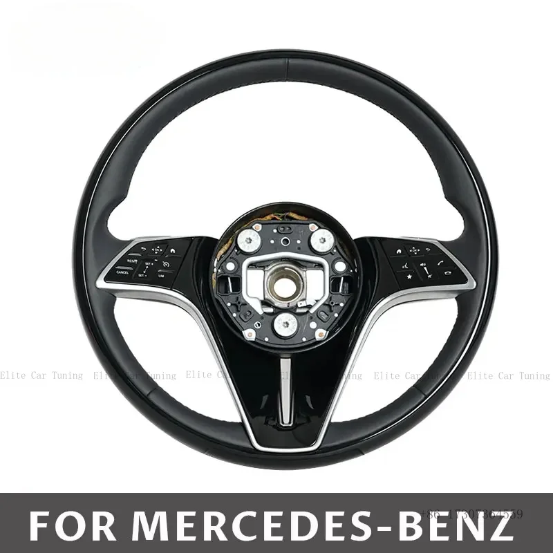 

Car Peach wood Steering Wheel For Mercedes Benz W221 W222 W223 W204 S65 GLA GLK GLC GLS GLS SKL MLS Internal Spare Parts