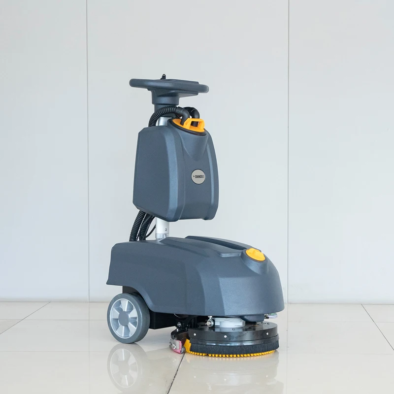 Floor Washer Cleaner Walk Behind Electric Industrial Floor Scrubber Dryer Machine