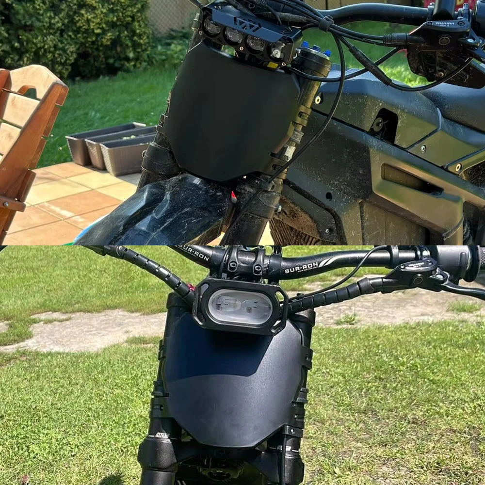 لوحة أرقام لملحقات الدراجات النارية Suron S X لوحة ترخيص أمامية لـ Stark Varg Talaria Sting Eride pro دراجة كهربائية