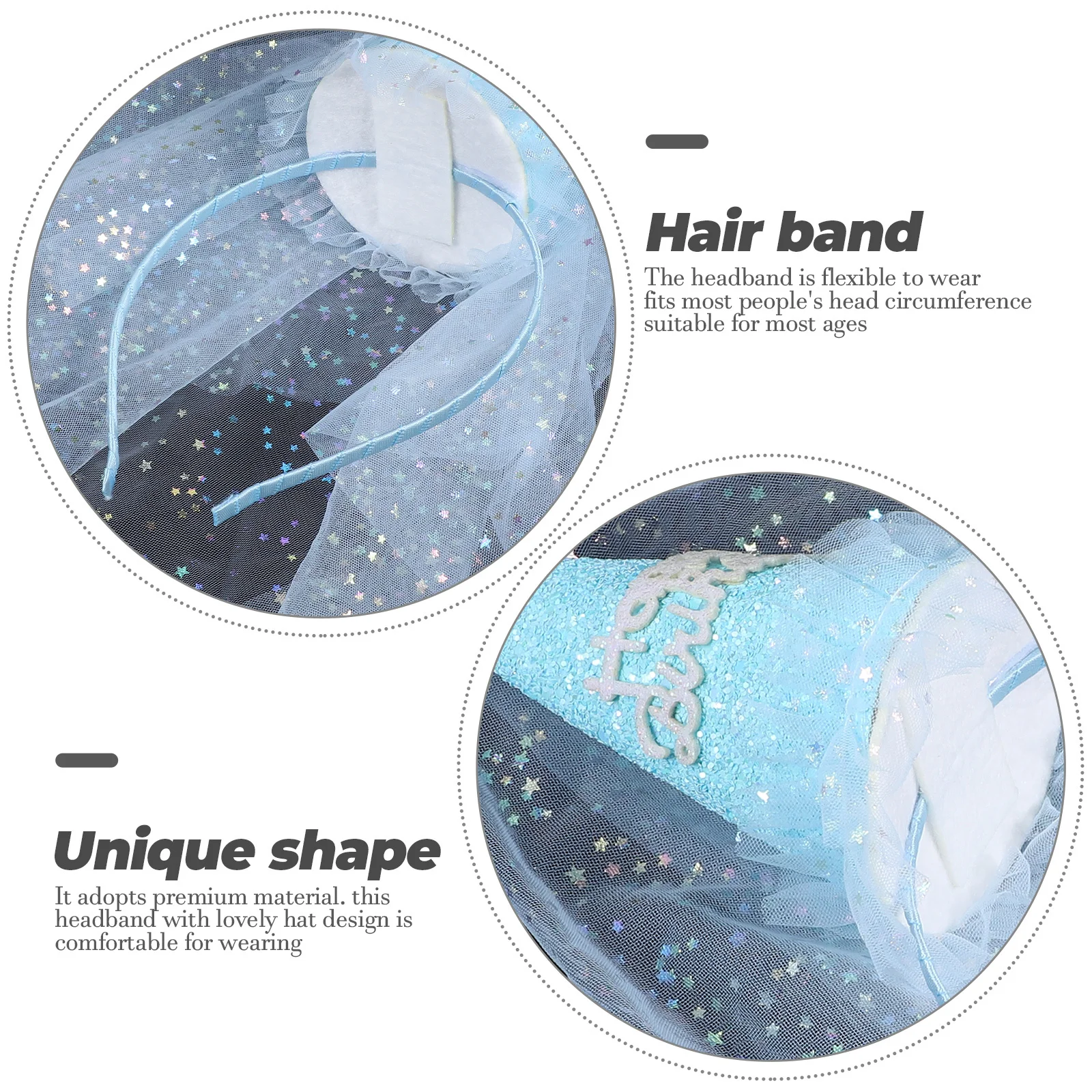 عصابة رأس من الدانتيل لعيد الميلاد للأطفال، رباط شعر رائع، مستلزمات الحفلات، إكسسوار تزيين للفتيات، دعائم صور للأطفال #5